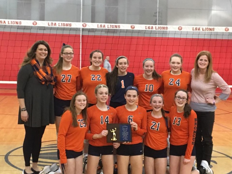 Cerro Gordo CUSD 100 8th Grade Volleyball Wins JHOC Championship